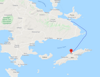 Hydra Insel Route